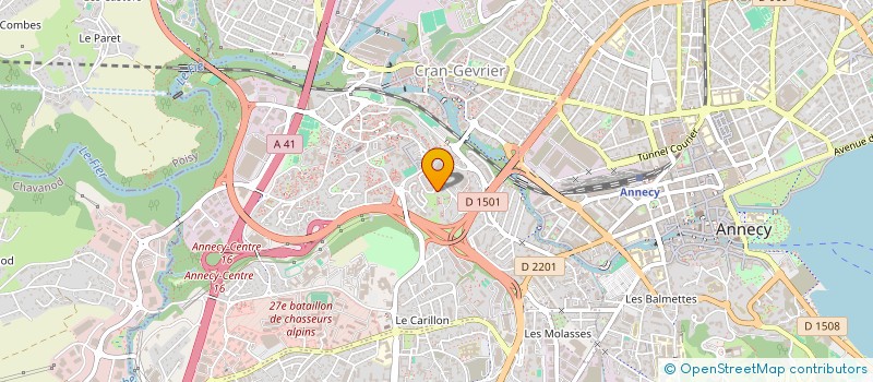 localisation de l'entreprise MONSIEUR JEAN MARC QUATRACCIONI à ANNECY