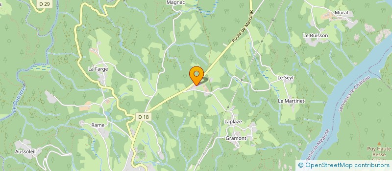 localisation de l'entreprise MONSIEUR JEAN-MARC QUIOC  SAINT-MARTIN-LA-MEANNE