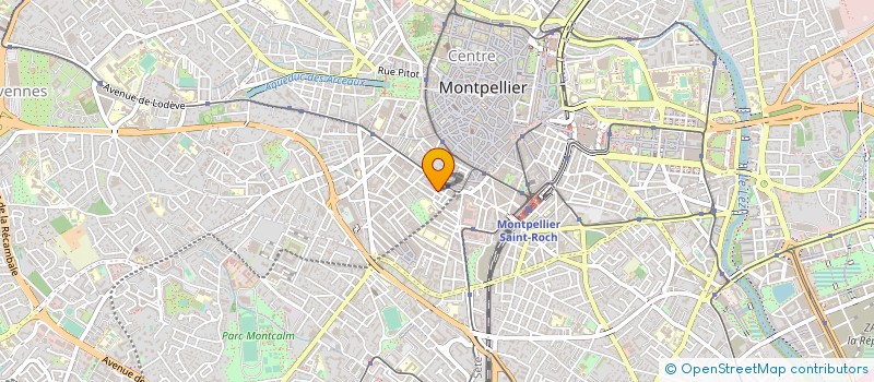localisation de l'entreprise MONSIEUR JEAN-MARC RAKOTOBE  MONTPELLIER