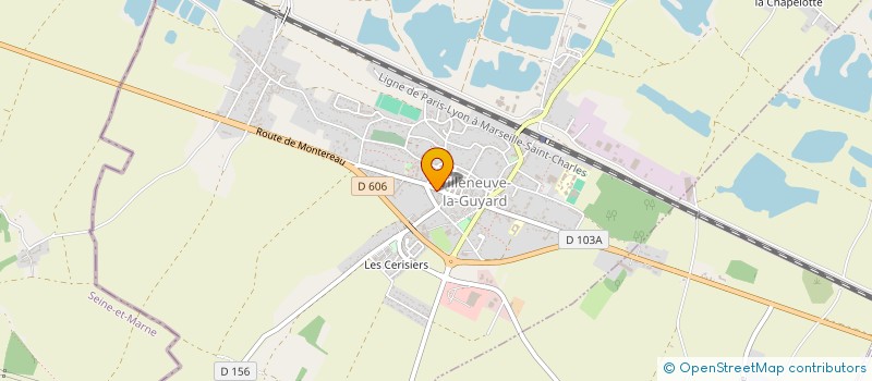 localisation de l'entreprise MONSIEUR JEAN-MARC RAMAGE  VILLEBLEVIN