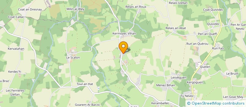 localisation de l'entreprise MONSIEUR JEAN-MARC RAULT  PLOUGONVER