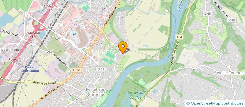 localisation de l'entreprise MONSIEUR JEAN-MARC RAVIDAT  PORTET-SUR-GARONNE
