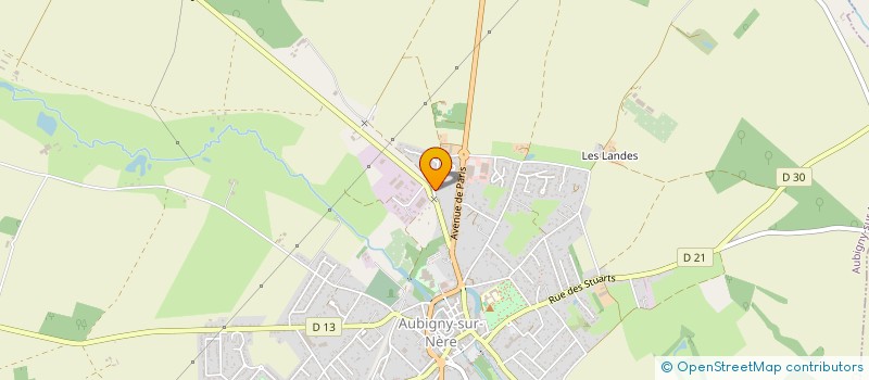 localisation de l'entreprise MONSIEUR JEAN-MARC RENAULT  AUBIGNY-SUR-NERE