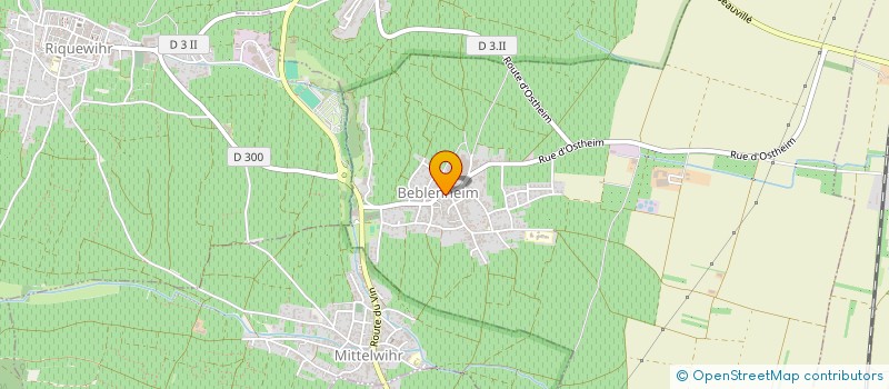 localisation de l'entreprise MONSIEUR JEAN-MARC RENCK  BEBLENHEIM