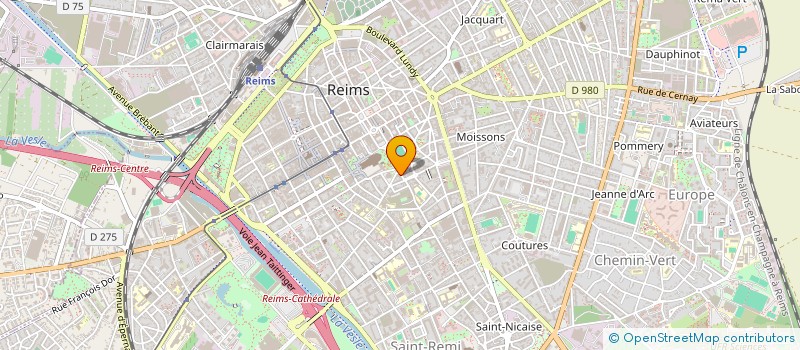 localisation de l'entreprise MONSIEUR JEAN-MARC REPKA  REIMS