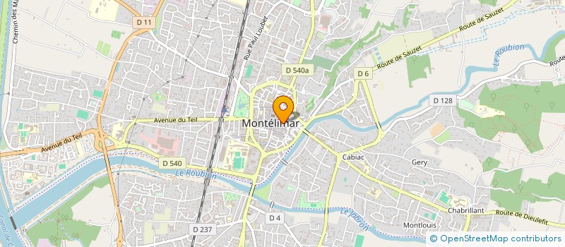 localisation de l'entreprise MONSIEUR JEAN-MARC REYNARD  MONTELIMAR