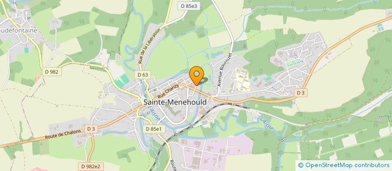 localisation de l'entreprise MONSIEUR JEAN-MARC RIMOLDI à SAINTE-MENEHOULD