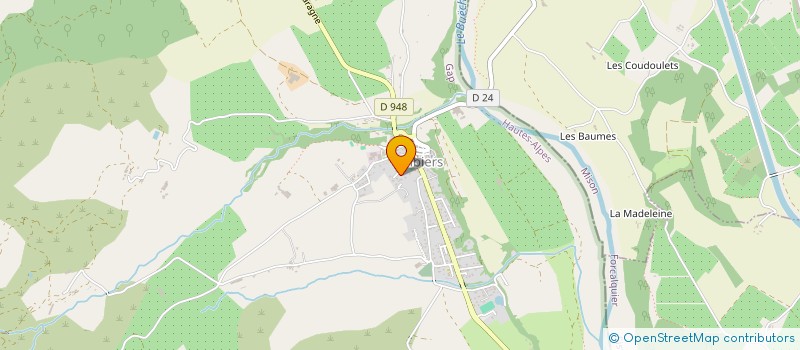 localisation de l'entreprise MONSIEUR JEAN-MARC RIVAS  VAL BUECH-MEOUGE