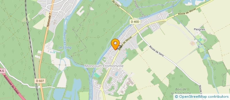 localisation de l'entreprise MONSIEUR JEAN MARC ROBBE  MONCOURT-FROMONVILLE