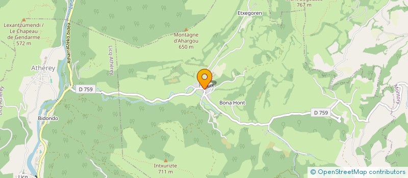 localisation de l'entreprise MONSIEUR JEAN-MARC RODET  HAUX