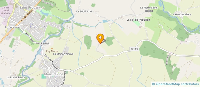 localisation de l'entreprise MONSIEUR JEAN-MARC ROUET  MONSIREIGNE