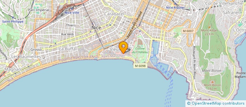localisation de l'entreprise MONSIEUR JEAN-MARC ROUHIER à NICE