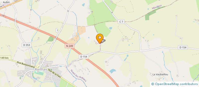 localisation de l'entreprise MONSIEUR JEAN-MARC ROUSSELOT  MAULEON