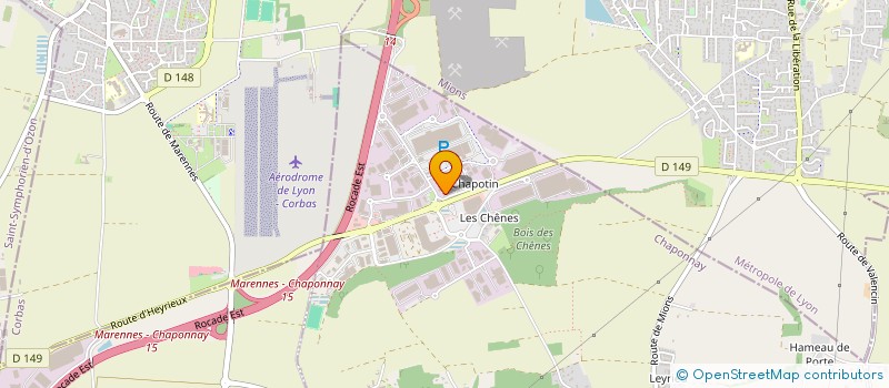 localisation de l'entreprise MONSIEUR JEAN-MARC ROUX à CORBAS