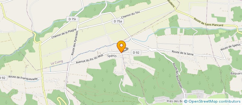 localisation de l'entreprise MONSIEUR JEAN MARC ROUZAUD  CLARAC