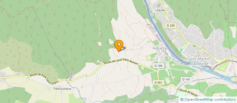 localisation de l'entreprise MONSIEUR JEAN MARC RZEPCZYNSKI  LAVAL-ST-ROMAN