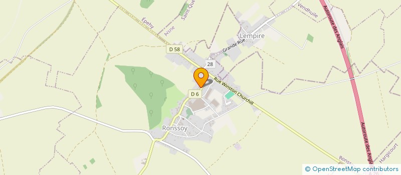 localisation de l'entreprise MONSIEUR JEAN-MARC SALINGUE  RONSSOY