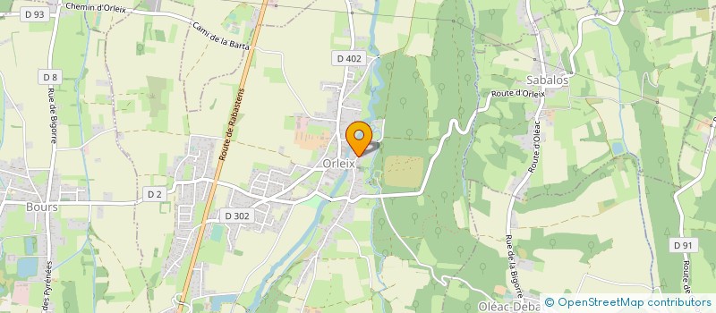 localisation de l'entreprise MONSIEUR JEAN MARC SAN MIGUEL  ORLEIX