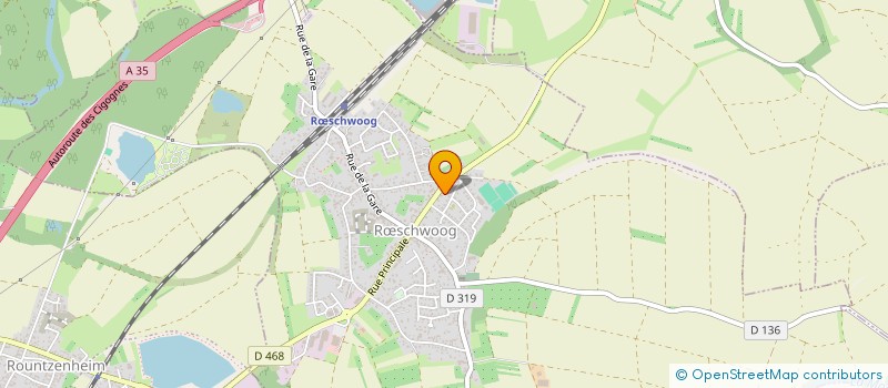 localisation de l'entreprise MONSIEUR JEAN MARC SANDROCK  RSCHWOOG