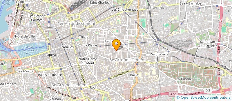 localisation de l'entreprise MONSIEUR JEAN-MARC SANTIAGO à MARSEILLE
