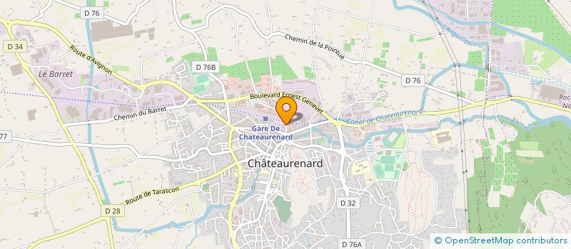 localisation de l'entreprise MONSIEUR JEAN-MARC SARISSIAN  CHATEAURENARD