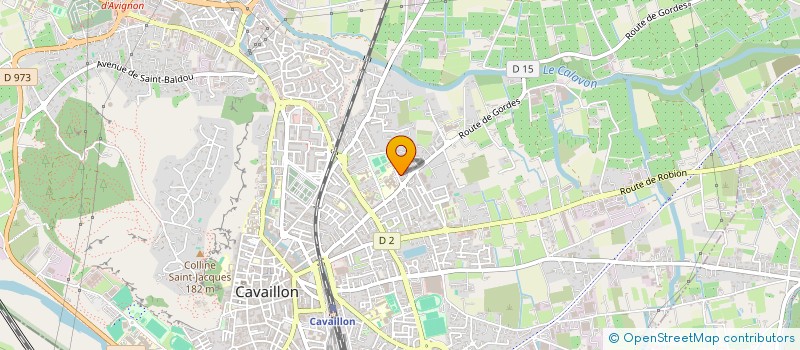 localisation de l'entreprise MONSIEUR JEAN-MARC SARNETTE  CAVAILLON