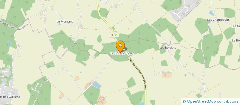 localisation de l'entreprise MONSIEUR JEAN-MARC SAUZE à SAINT-FIRMIN-DES-BOIS