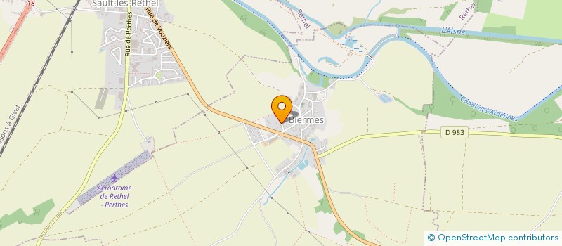 localisation de l'entreprise MONSIEUR JEAN-MARC SCAILLET  BIERMES