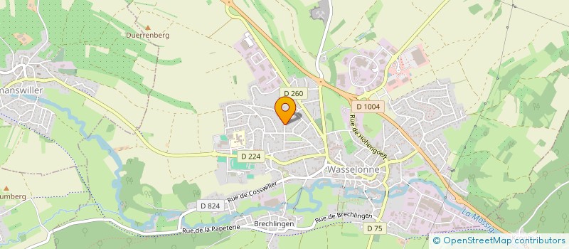 localisation de l'entreprise MONSIEUR JEAN-MARC SCHAEFFER  WASSELONNE