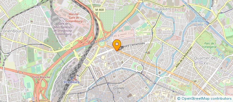 localisation de l'entreprise MONSIEUR JEAN-MARC SCHALLER  STRASBOURG