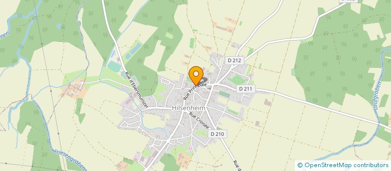 localisation de l'entreprise MONSIEUR JEAN-MARC SCHRAMM  HILSENHEIM