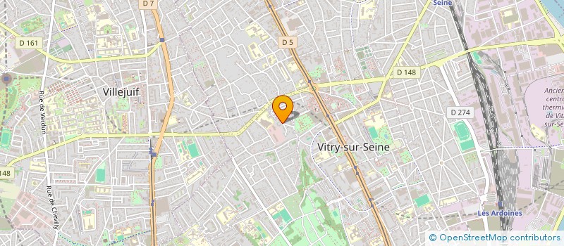 localisation de l'entreprise MONSIEUR JEAN-MARC SETBON à VITRY-SUR-SEINE