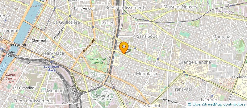 localisation de l'entreprise MONSIEUR JEAN MARC SIMIAND  LYON