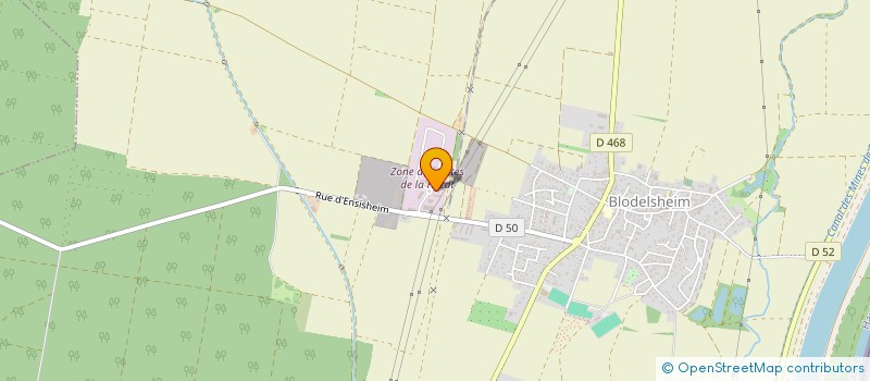 localisation de l'entreprise MONSIEUR JEAN-MARC SIPP  BLODELSHEIM