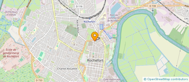 localisation de l'entreprise MONSIEUR JEAN-MARC SOMNARD  ROCHEFORT