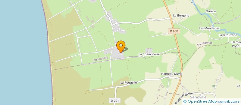 localisation de l'entreprise MONSIEUR JEAN-MARC SOREL  SURTAINVILLE