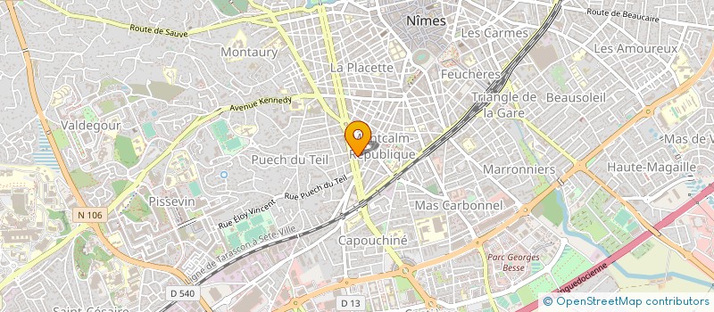 localisation de l'entreprise MONSIEUR JEAN-MARC SOROKATY à NIMES