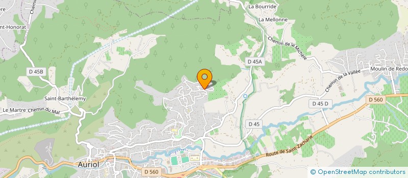 localisation de l'entreprise MONSIEUR JEAN-MARC SOUCI  AURIOL