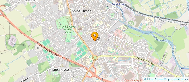 localisation de l'entreprise MONSIEUR JEAN-MARC SOUGNIEZ  SAINT-OMER