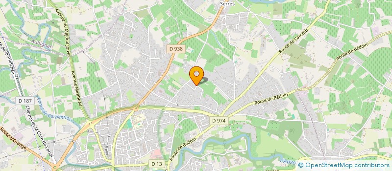 localisation de l'entreprise MONSIEUR JEAN MARC SOULA à CARPENTRAS