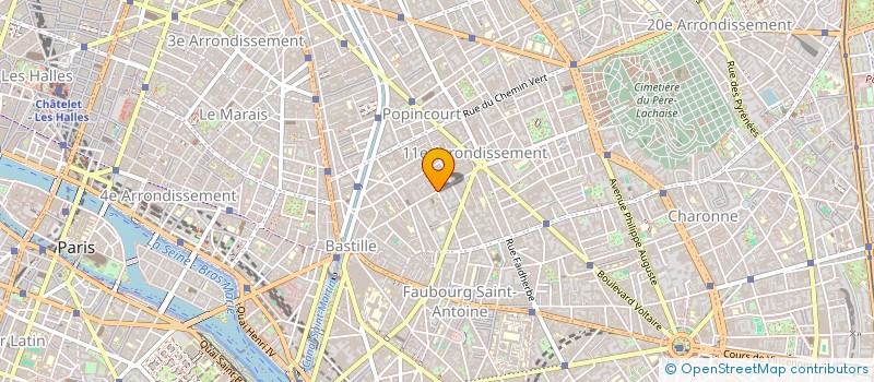 localisation de l'entreprise MONSIEUR JEAN-MARC SOULIE  PARIS