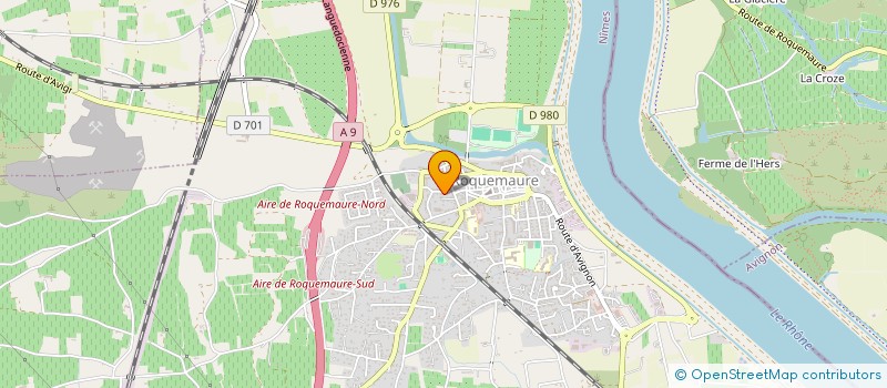 localisation de l'entreprise MONSIEUR JEAN-MARC SOUQUE  ROQUEMAURE