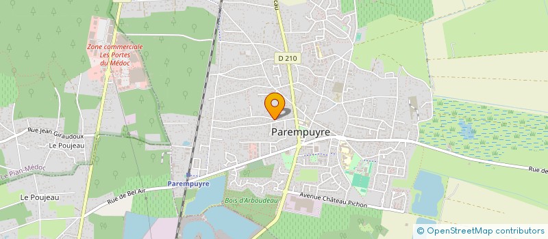 localisation de l'entreprise MONSIEUR JEAN-MARC SUBIRA  LE PIAN MEDOC