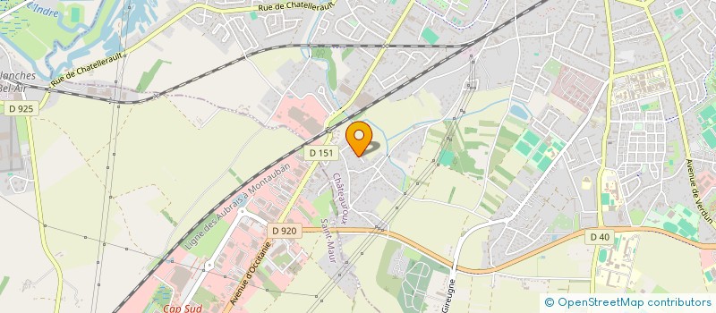 localisation de l'entreprise MONSIEUR JEAN-MARC SURAND à CHATEAUROUX