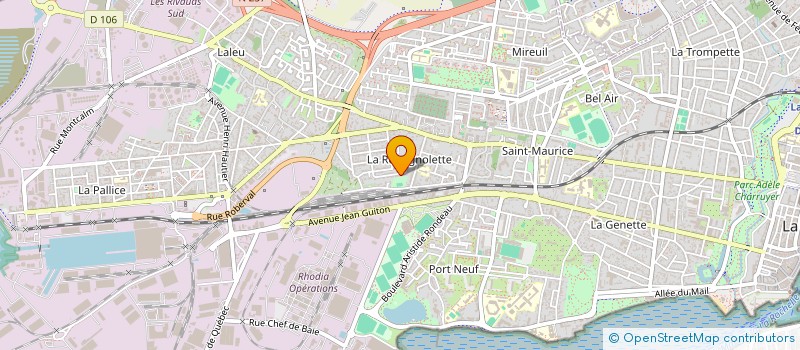 localisation de l'entreprise MONSIEUR JEAN MARC TELLIER  LA ROCHELLE