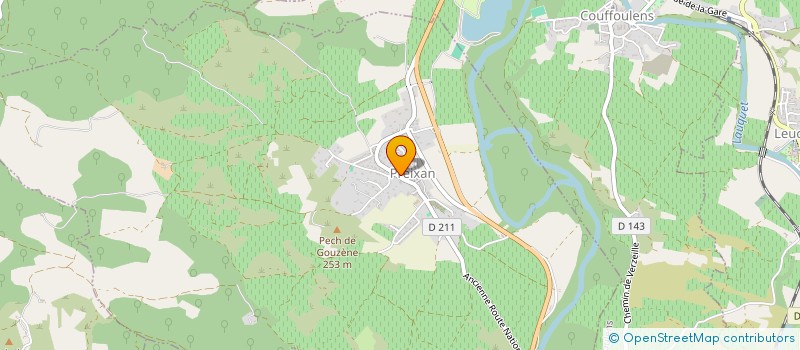 localisation de l'entreprise MONSIEUR JEAN-MARC TERENCIO  POMAS