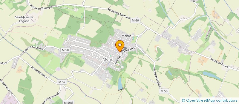 localisation de l'entreprise MONSIEUR JEAN-MARC TERRIEN  MONS