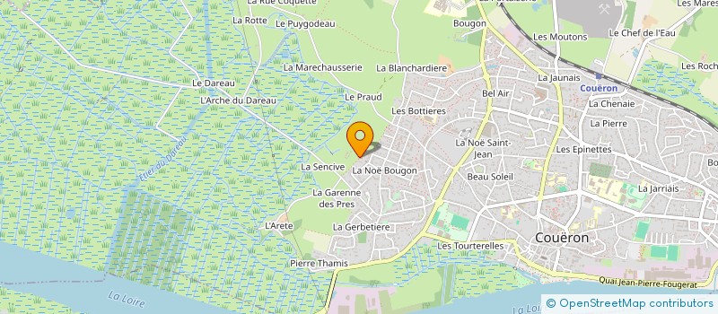 localisation de l'entreprise MONSIEUR JEAN-MARC TESOLAT à COUERON