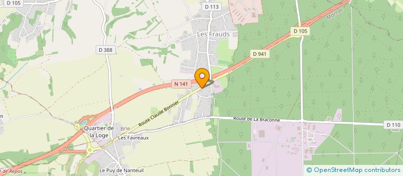 localisation de l'entreprise MONSIEUR JEAN-MARC TETAERT  BRIE