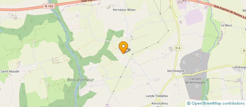 localisation de l'entreprise MONSIEUR JEAN MARC THAERON à RIEC-SUR-BELON